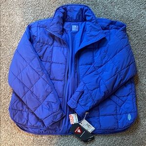FP Movement by Free People Blue Puffer Jacket